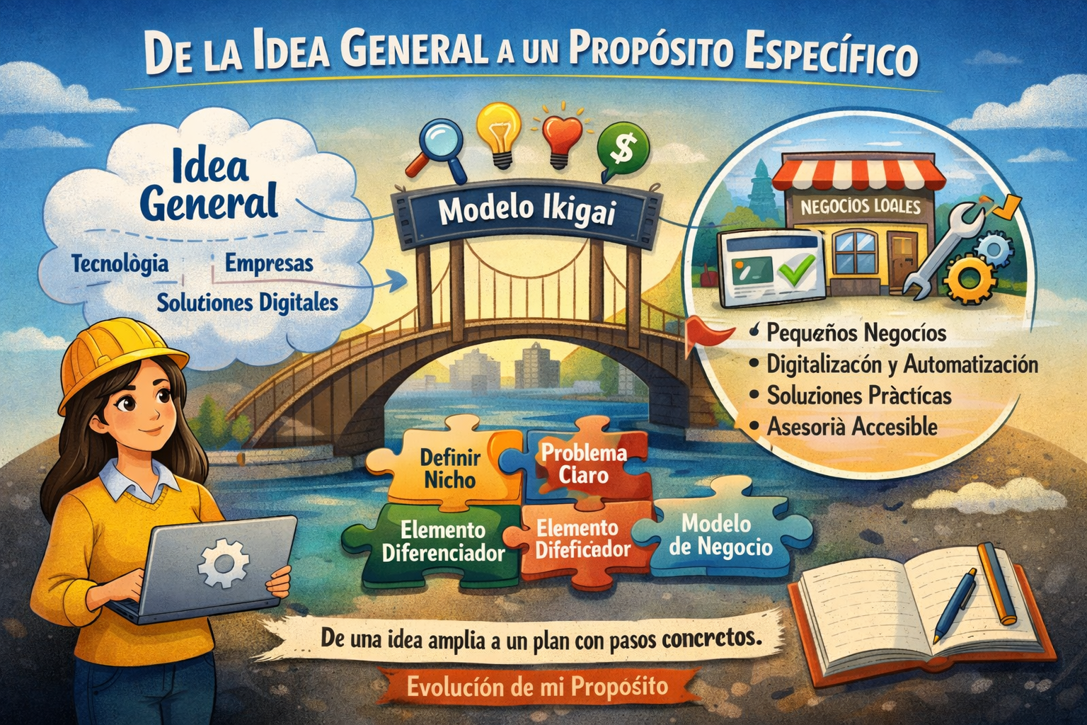 La Construcción de mi Propósito bajo el Modelo Ikigai