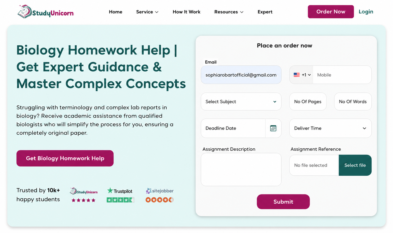 Biology Homework Help for Clearer and More Confident Learning