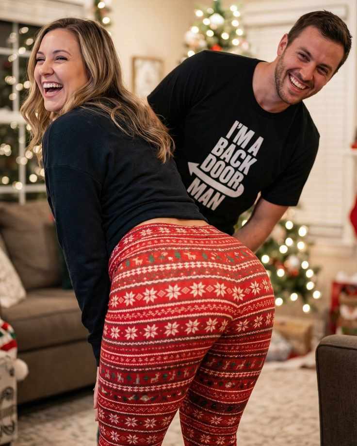 Naughty Christmas with mom