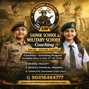 Join AIM Defence Academy for Result-Oriented Sainik School Coaching in Kolkata