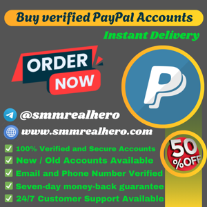 Buy verified PayPal Accounts