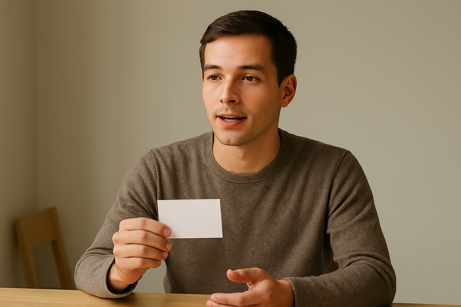 Speaking Cue Cards for General Candidates