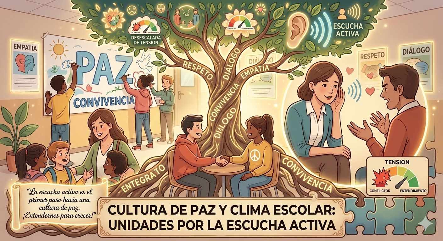 Comunicación efectiva y cultura se pasó en la convivencia escolar