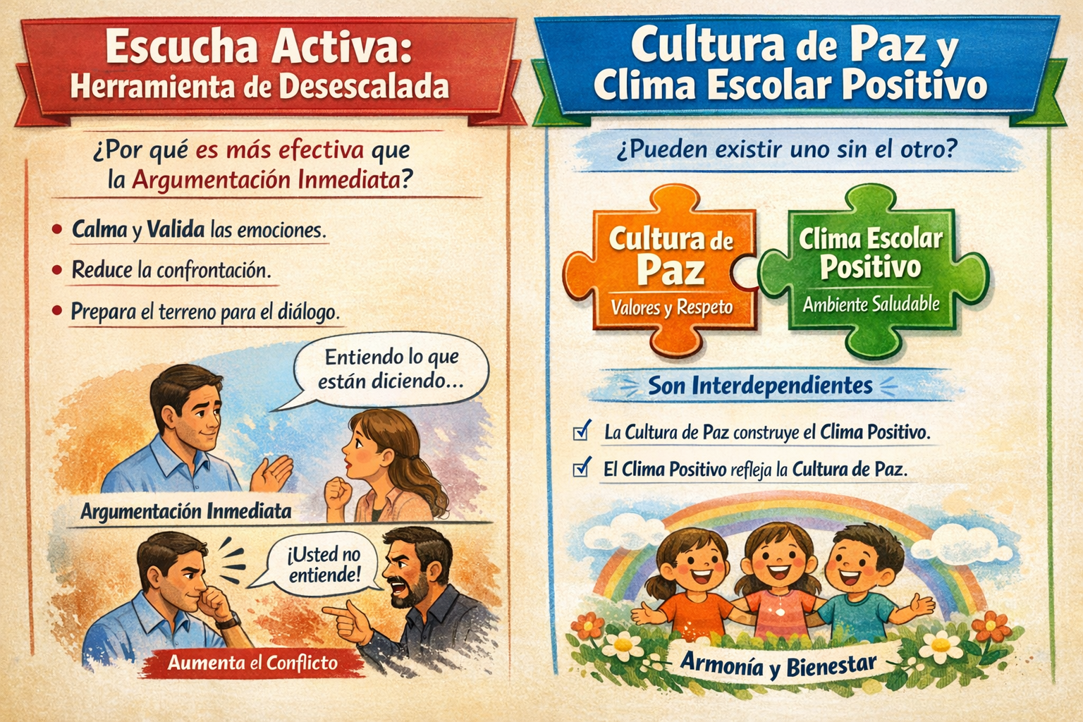 Cultura de Paz y Clima Escolar Positivo