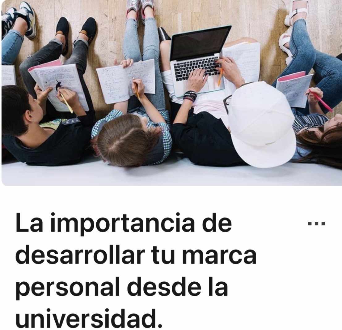 Marca Personal desde la Universidad