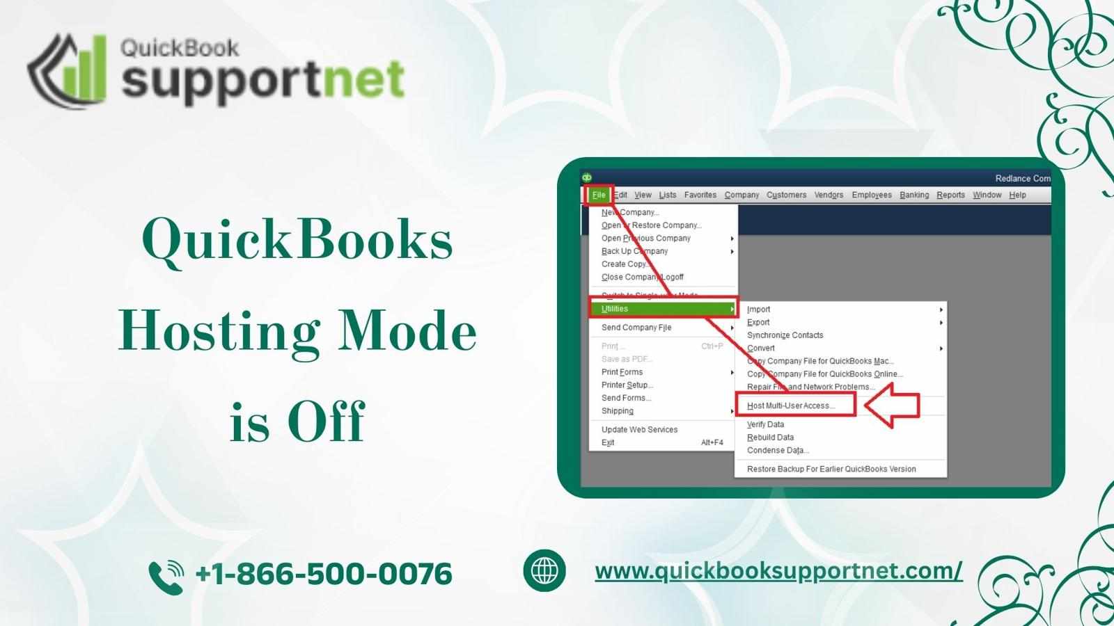 QuickBooks Hosting Mode is Off – Multi-User Access Not Working? Fix It!