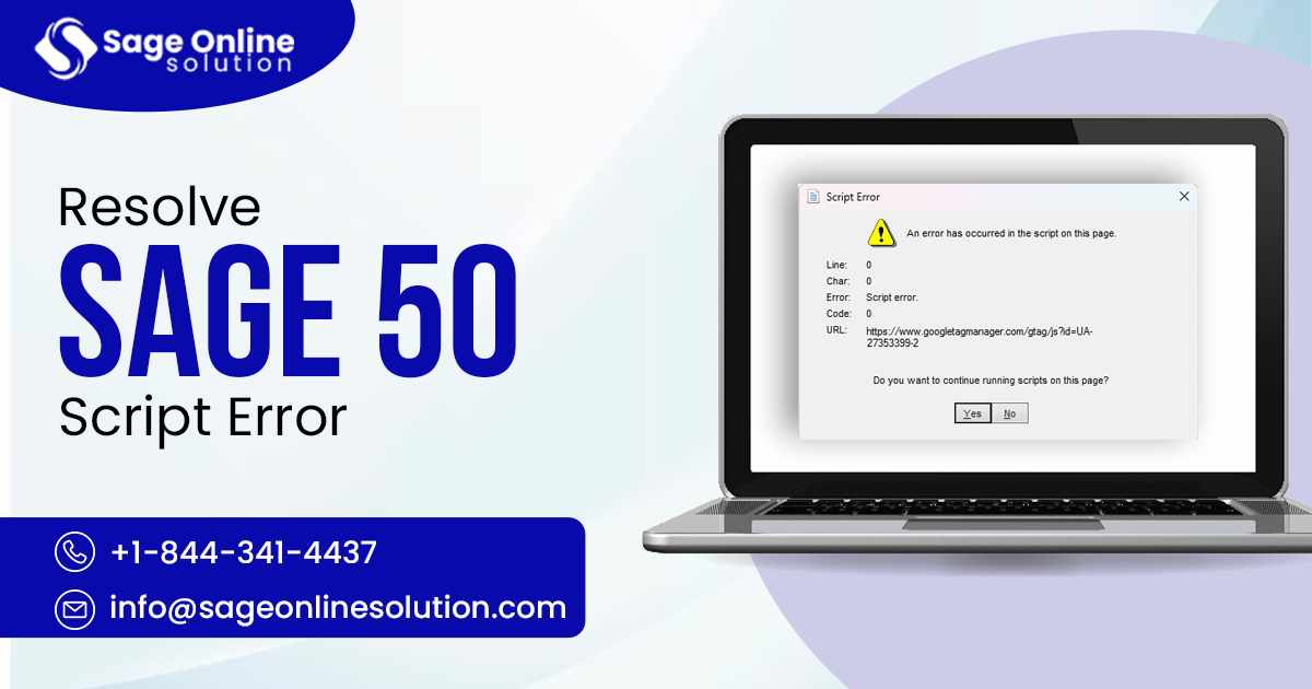 Sage 50 Script Error: How to Fix and Troubleshoot Quickly in 2025