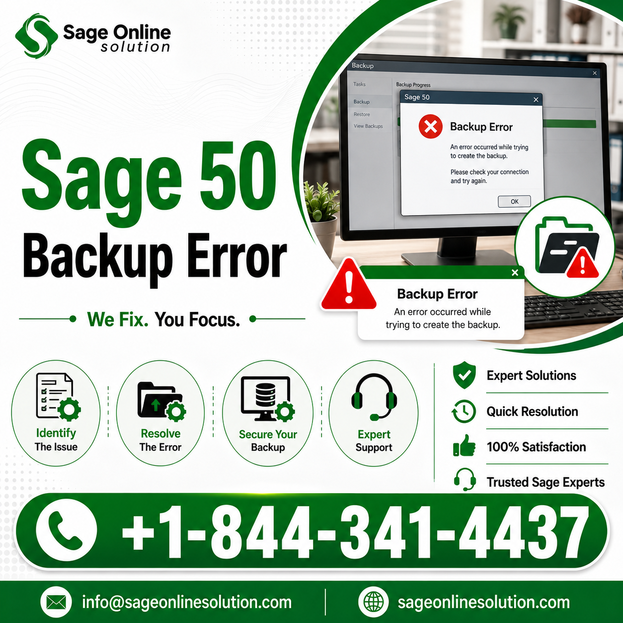 How to Resolve Sage Backup Restore Error While Restoring Data?