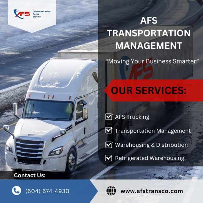 Boost Efficiency with AFS Transportation Management Services