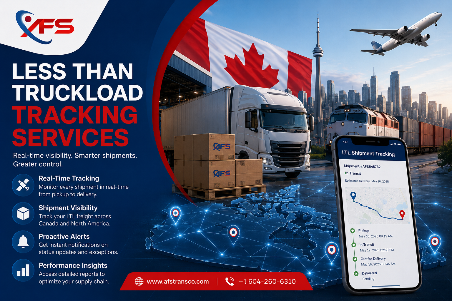Less Than Truckload Shipping Services - AFS Trans Co.