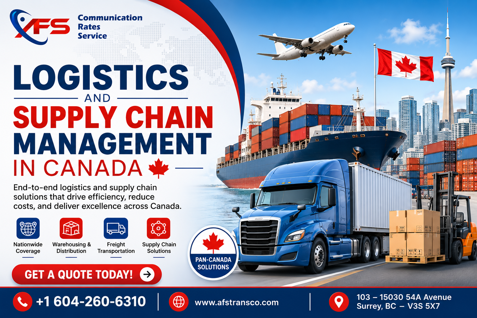 Smart Logistics & Supply Chain Solutions - AFS Trans Co.