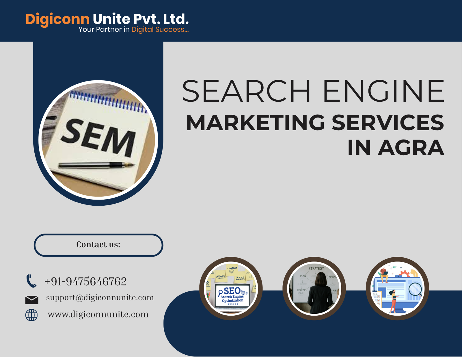Search Engine Marketing Services in Agra – Boost Your Online Visibility With Digiconn Unite