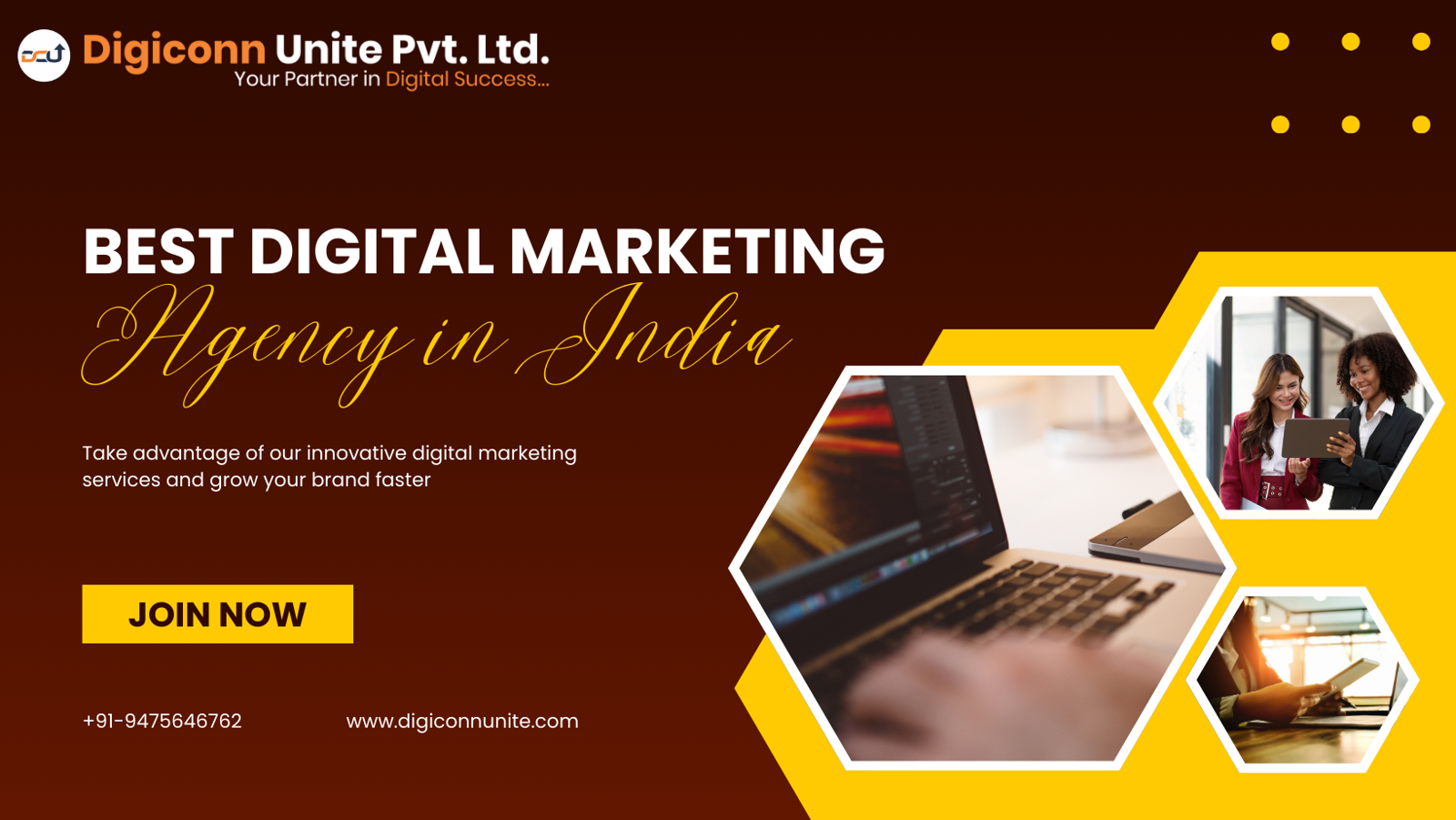Best Digital Marketing Company in India – Digiconn Unite