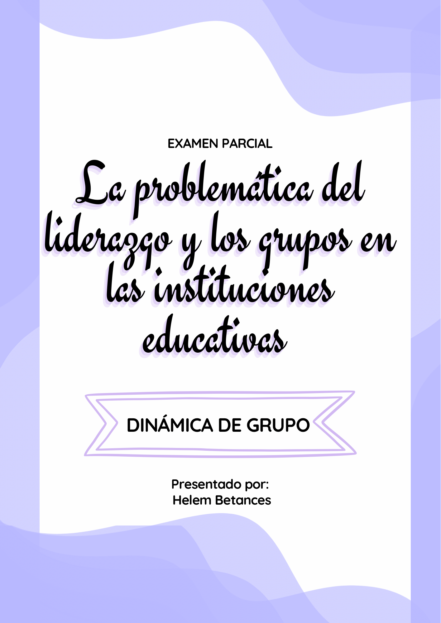 La problemática del liderazgo y los grupos en las instituciones educativas dominicanas.