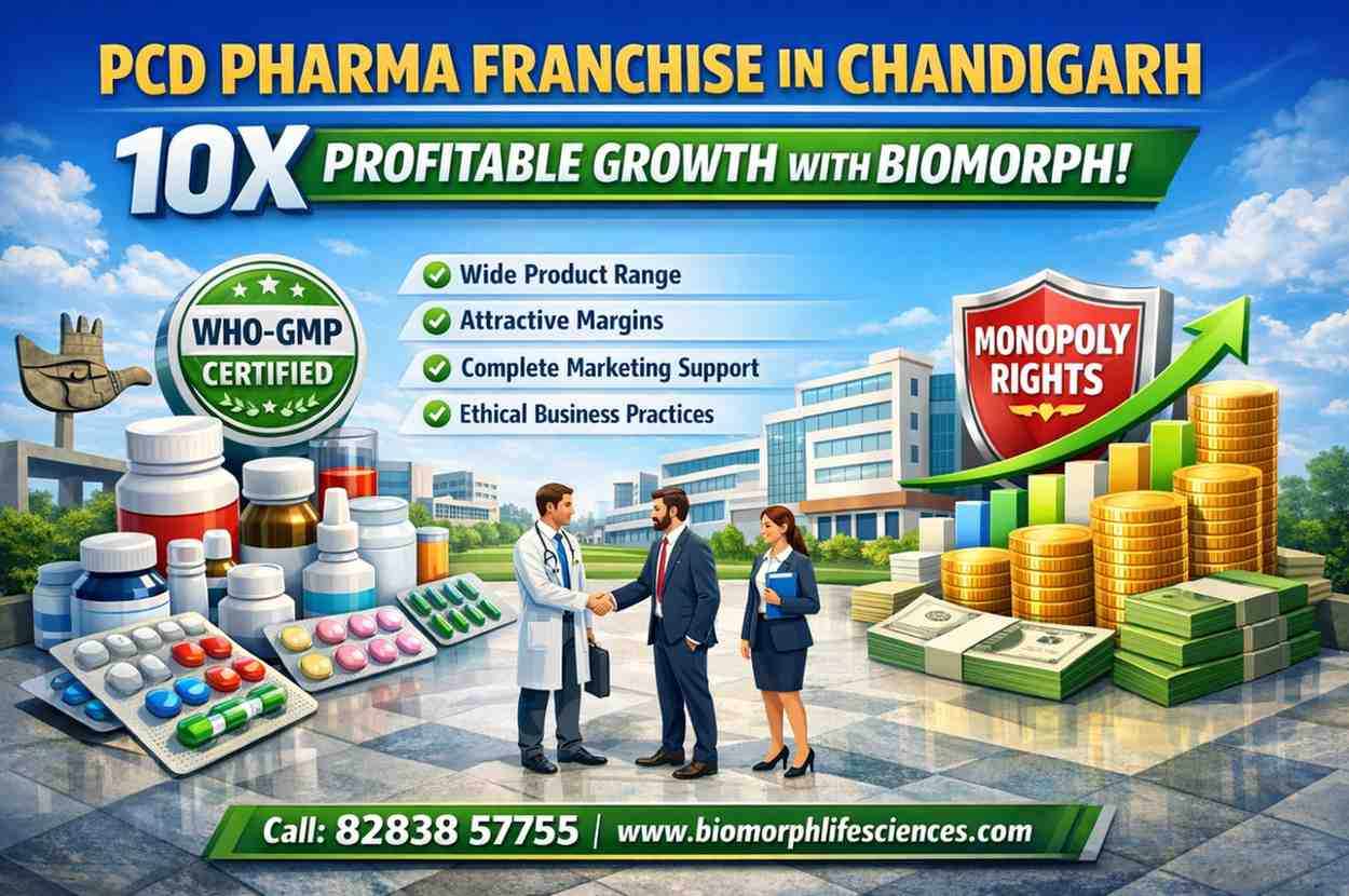 PCD Pharma Franchise in Chandigarh with Biomorph