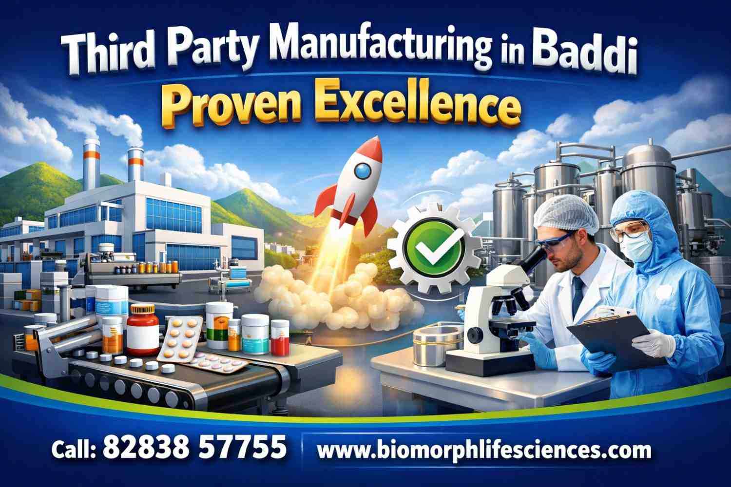Third Party Manufacturing in Baddi – Trusted Pharma Solutions
