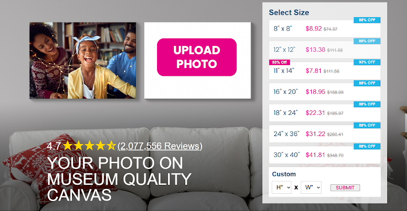 Easy Canvas Prints Review