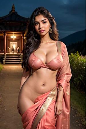 Bahu ki gand aur chut gold aur silver ke rod se bhare :