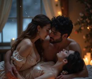 Night fuck session with cousin brother and sister, nipple pearcing, nevel and clit pearcing, breastfeeding and ice cube rubbed over pearcing, pulling Nisha's nipples pearcing 🔞 🌶️ 💦