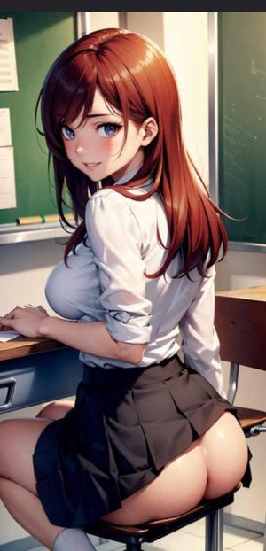Punishment: chalks in asshole, pleasuring and cunt k licking in front of whole class π ππ¦π₯