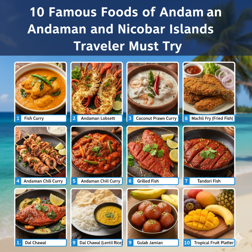 10 Famous Foods of Andaman and Nicobar Islands Every Traveler Must Try