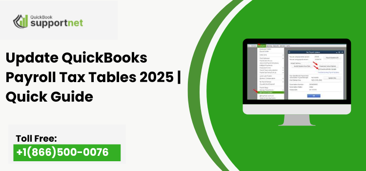 Update QuickBooks Payroll Tax Tables 2025 | Quick Guide