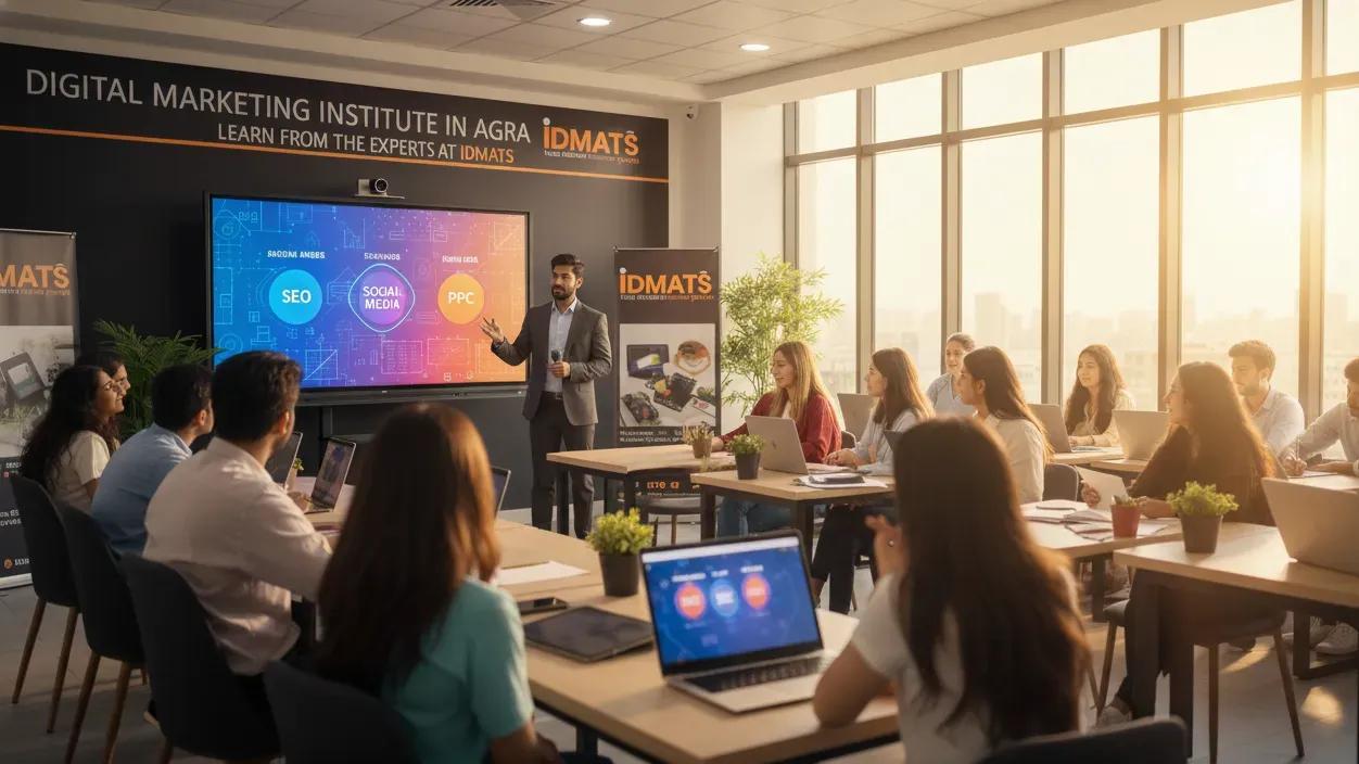 Top Digital Marketing Institute in Agra – Build Your Digital Career With IDMATS
