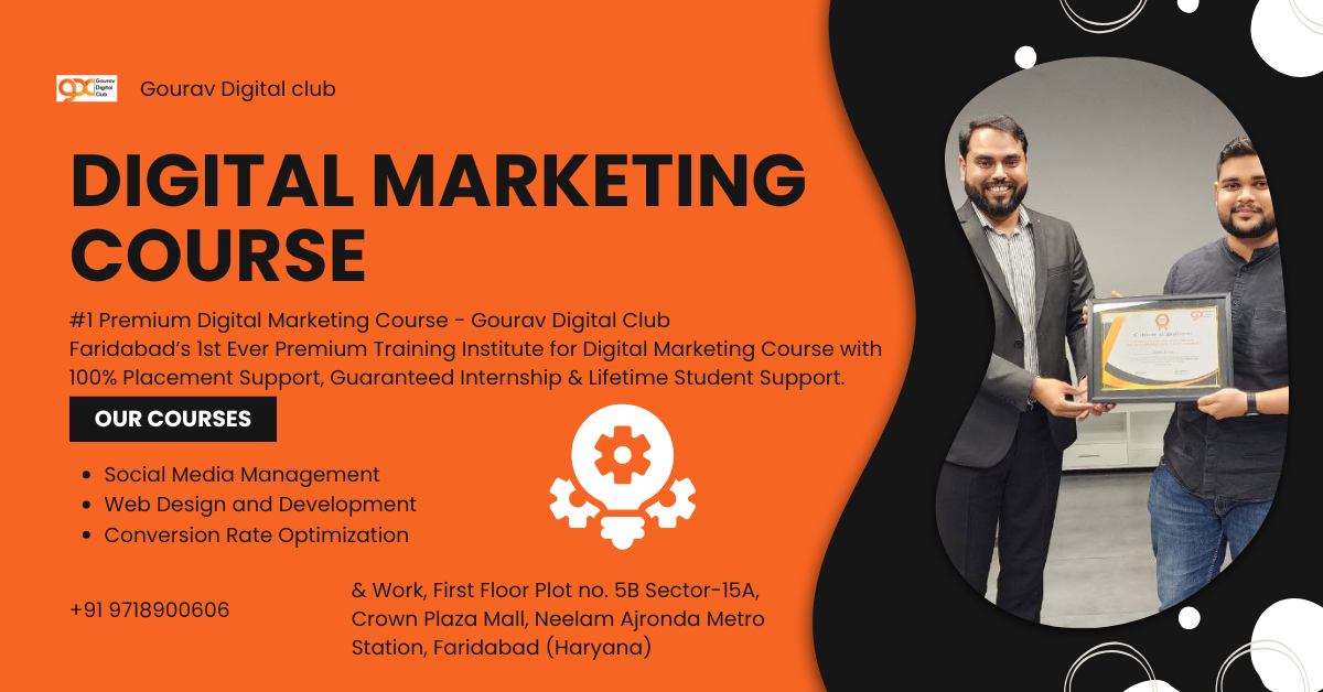 digital marketing course in Faridabad