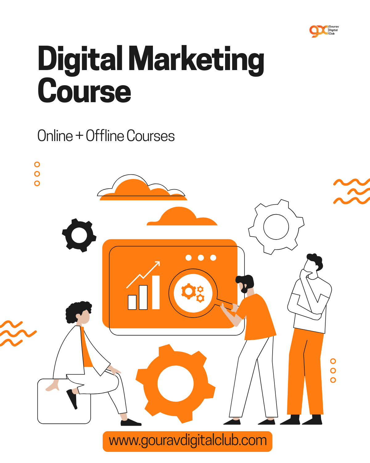 1 Premium Digital Marketing Course - Gourav Digital Club