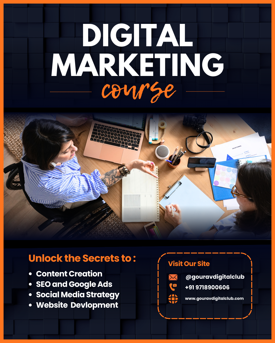Top Digital Marketing Course in Faridabad – Learn, Grow, Get Hired