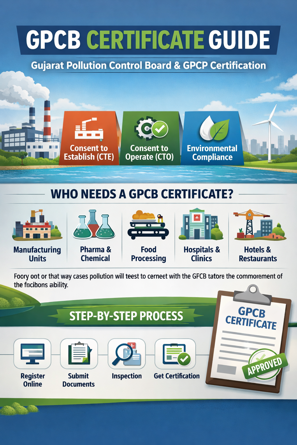 GPCB Certificate: Complete Guide to Gujarat Pollution Control Board & GPCP Certification