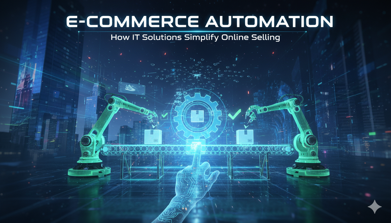 E-Commerce Automation: How IT Solutions Simplify Online Selling