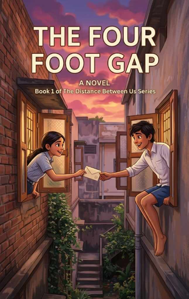 THE FOUR FOOT GAP {Book 1 of THE DISTANCE BETWEEN US SERIES}