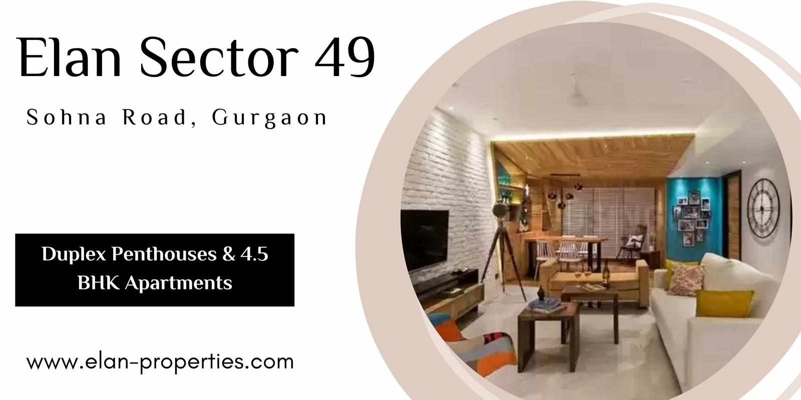 Experience the Future of Luxury Living at Elan Sector 49 Sohna Road Gurgaon