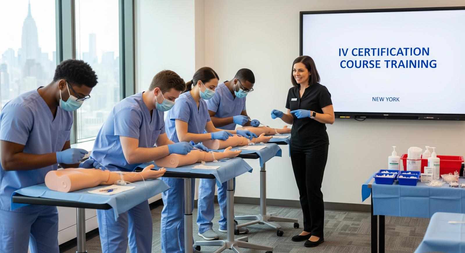 IV Certification Course Training in New York: Your Complete 2025 Guide to Becoming IV Therapy Certified