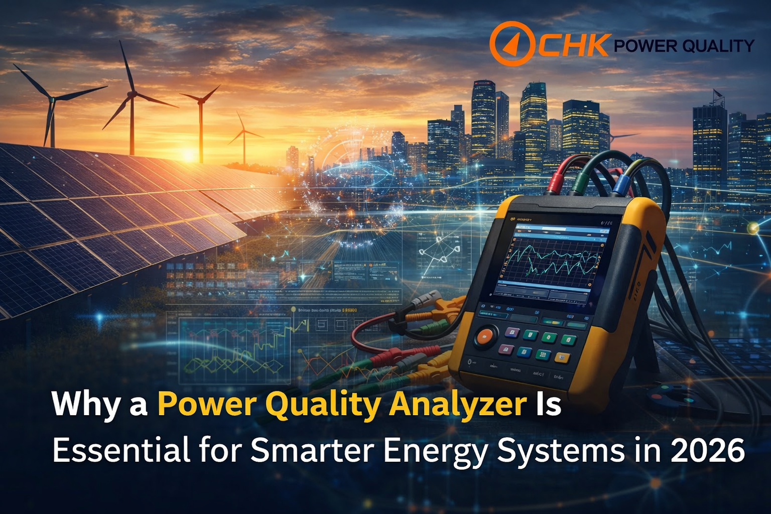 Why a Power Quality Analyzer Is Essential for Smarter Energy Systems in 2026