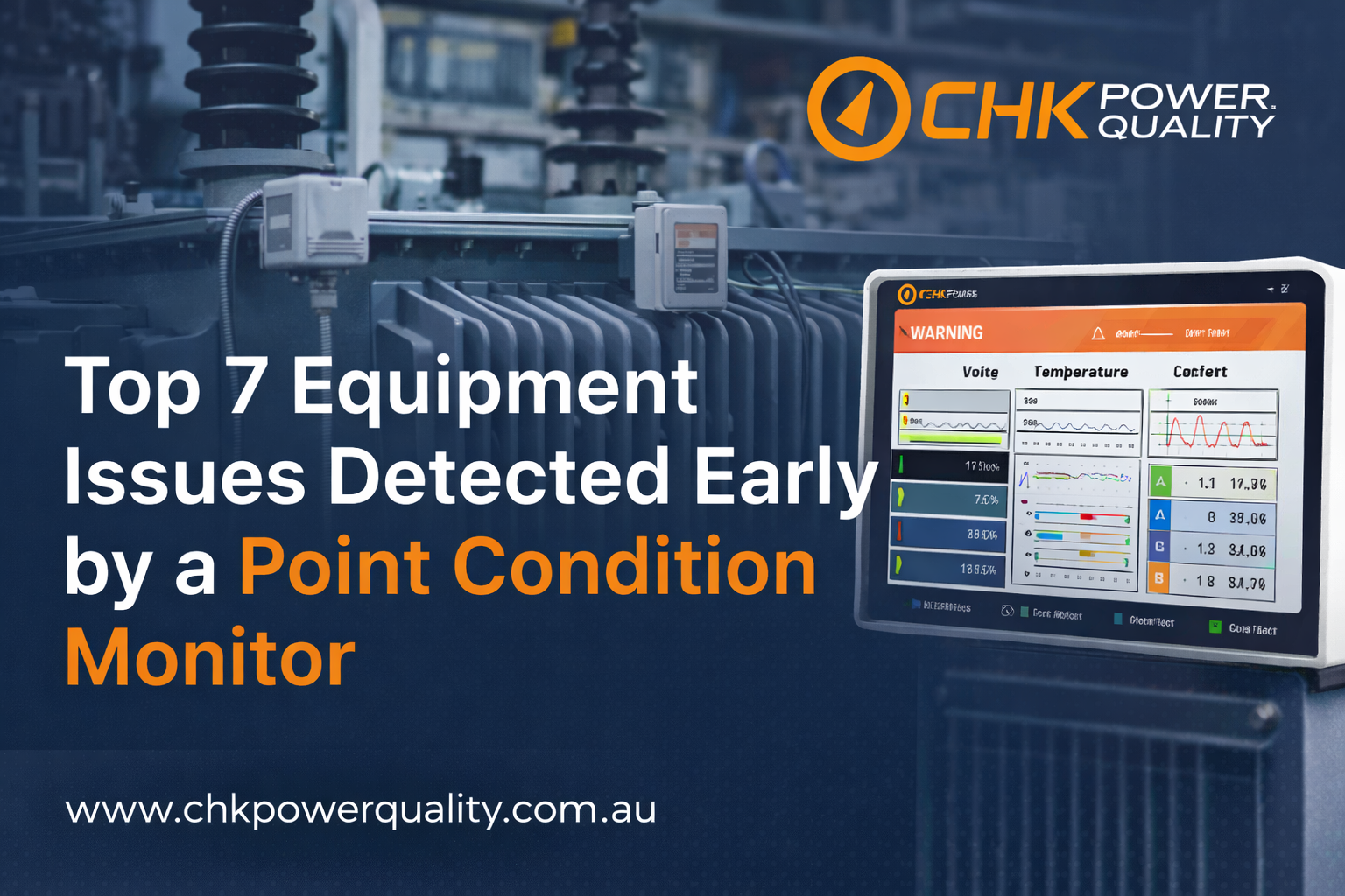 Top 7 Equipment Issues Detected Early by a Point Condition Monitor