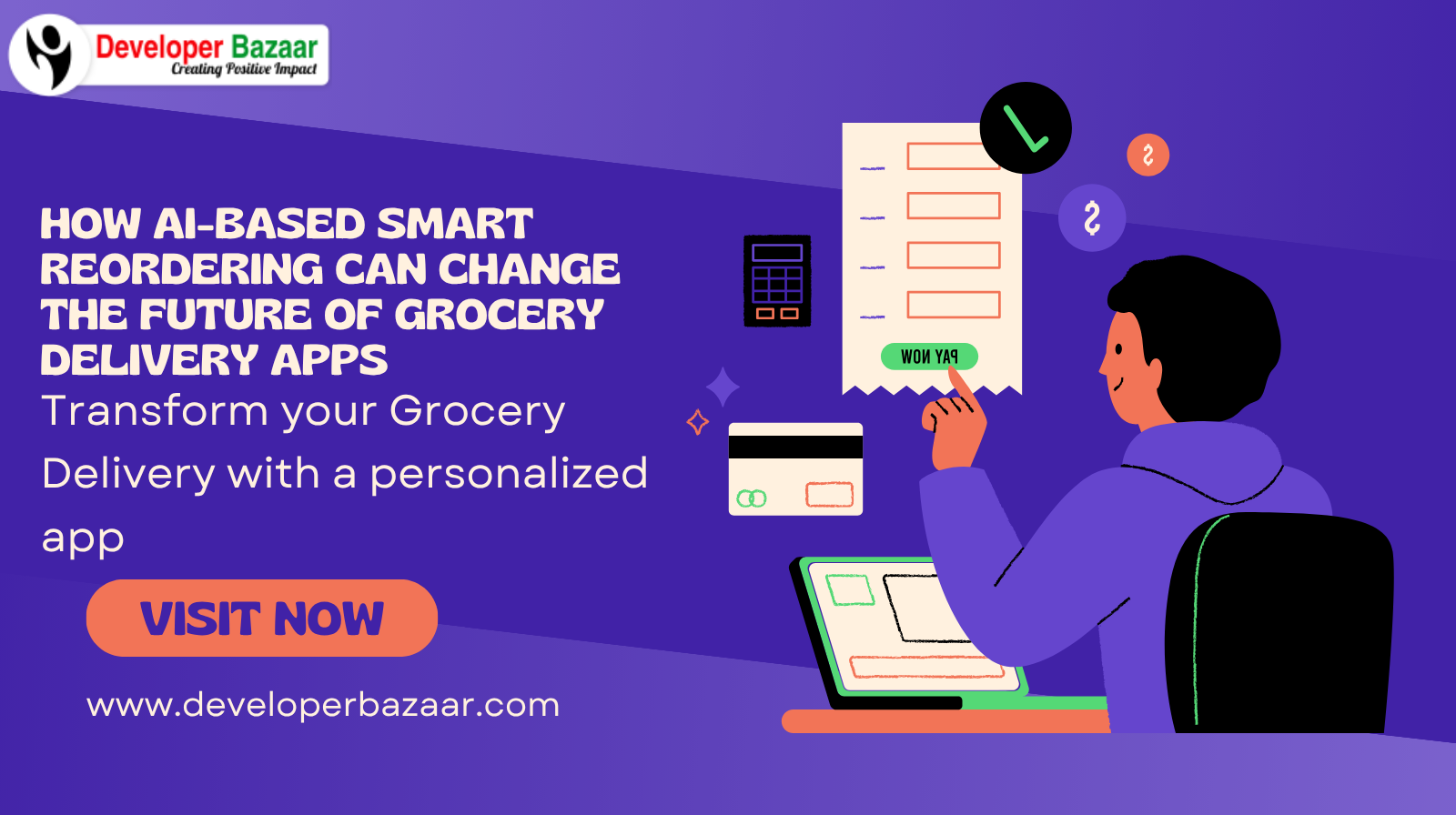 How AI-Based Smart Reordering Using Artificial Intelligence can transform the future of grocery Delivery Apps