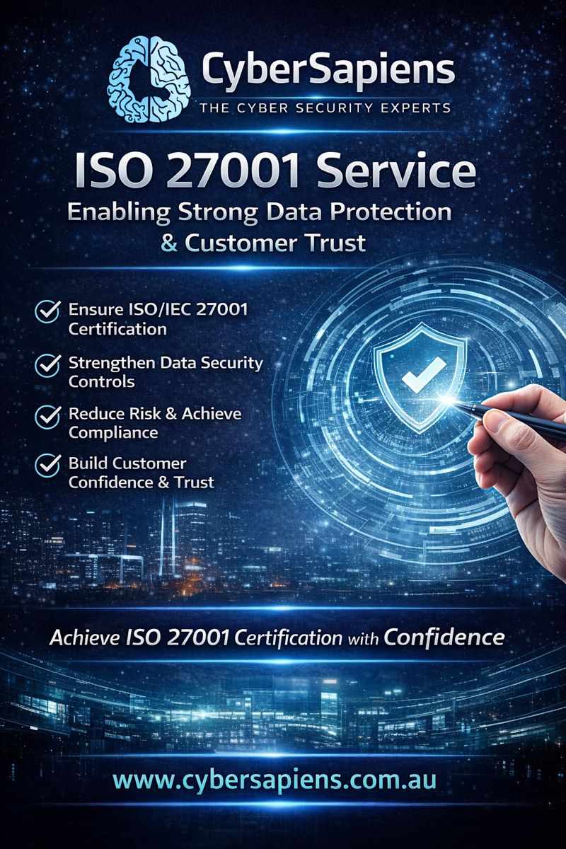 ISO 27001 Service Enabling Strong Data Protection & Customer Trust