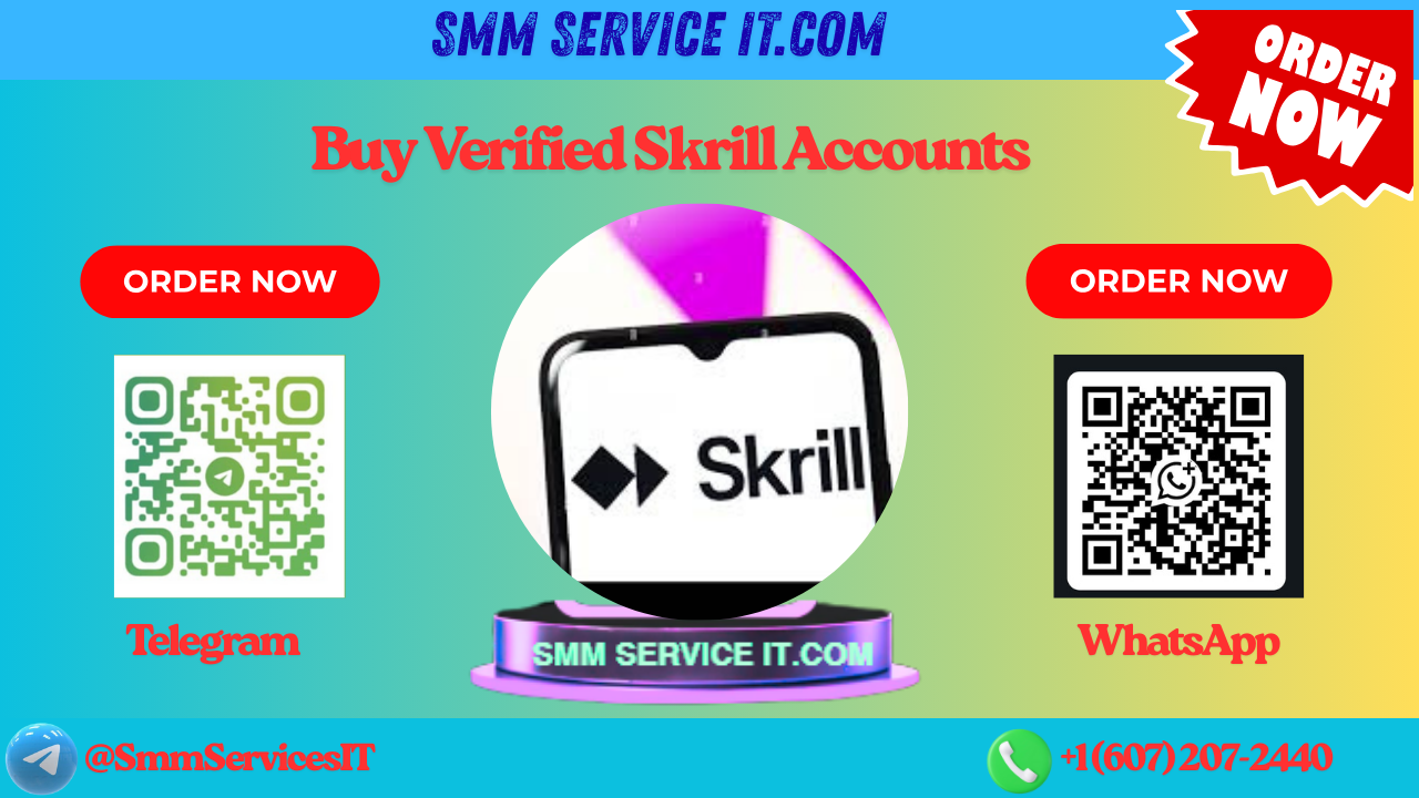 8 Things to Consider Before Buying Verified Business Skrill Accounts