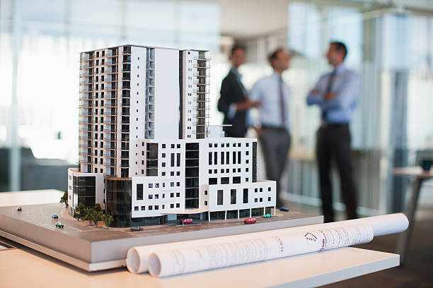 Business people in office architecture firms stock pictures, royalty-free photos & images