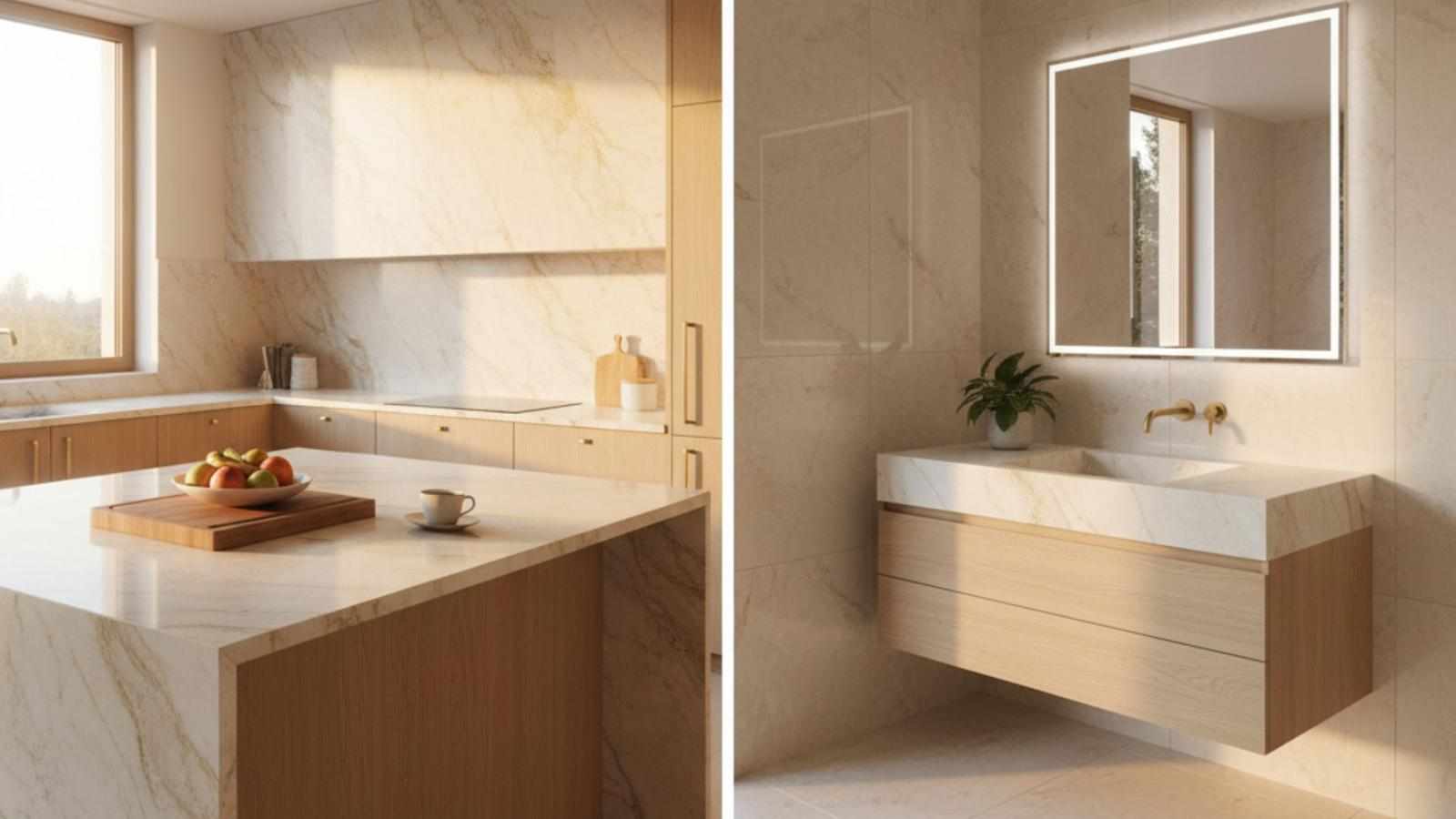 Top Benefits of Using Marble in Kitchen and Bathrooms