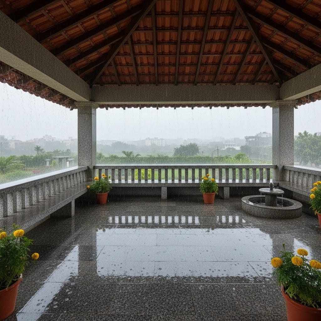 Does Granite Work Well for Outdoor Spaces in Rainy Weather