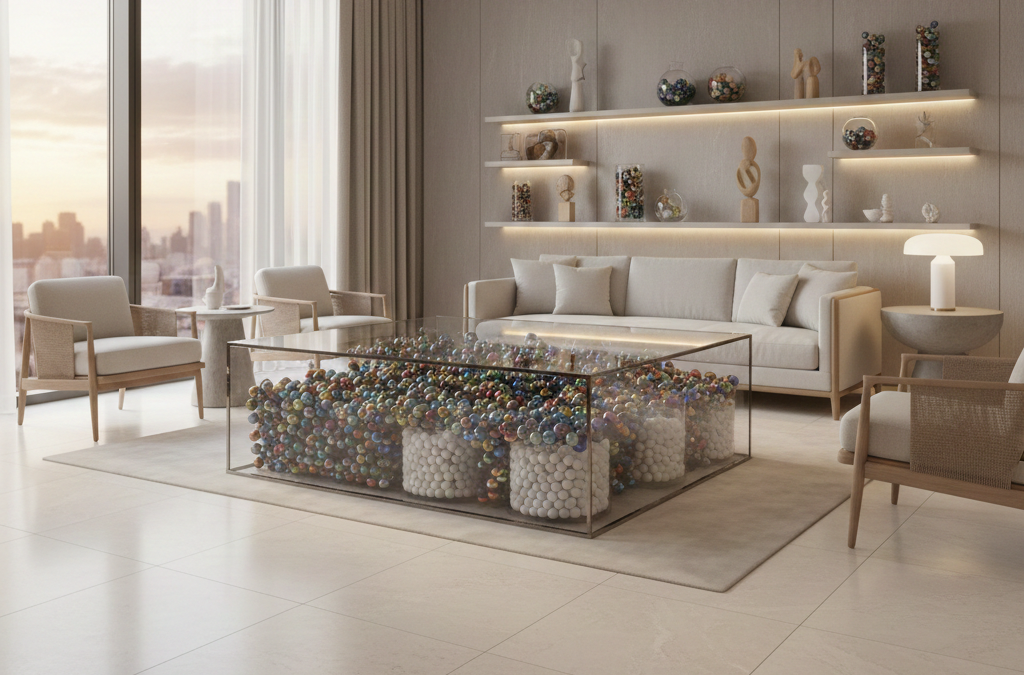 Are Colorful Marbles Replacing Plain White in Modern Homes