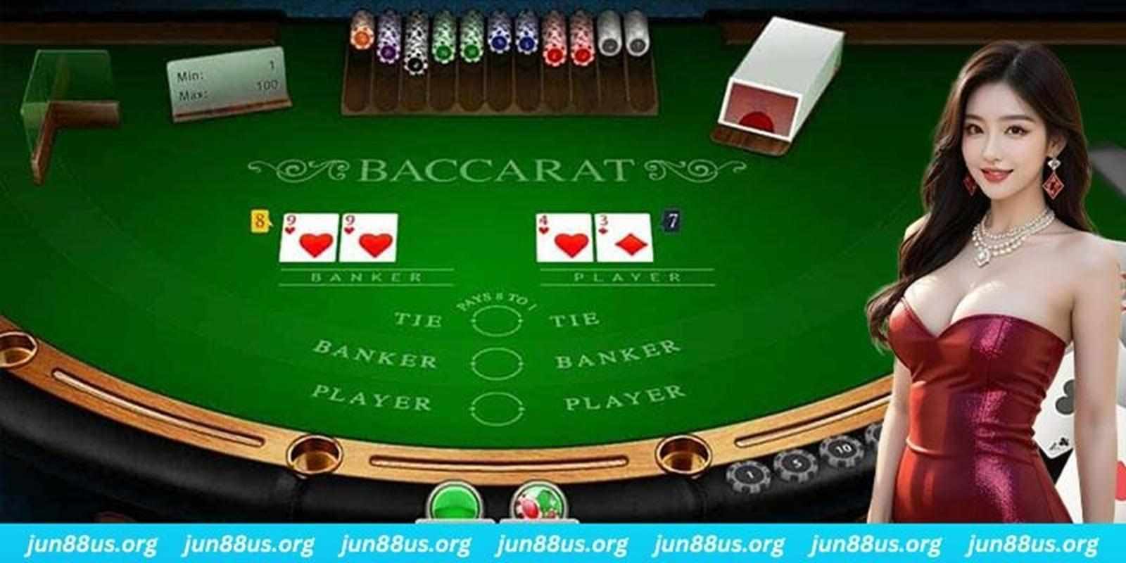 Lý do Baccarat tại casino Jun88 thu hút đông đảo người chơi