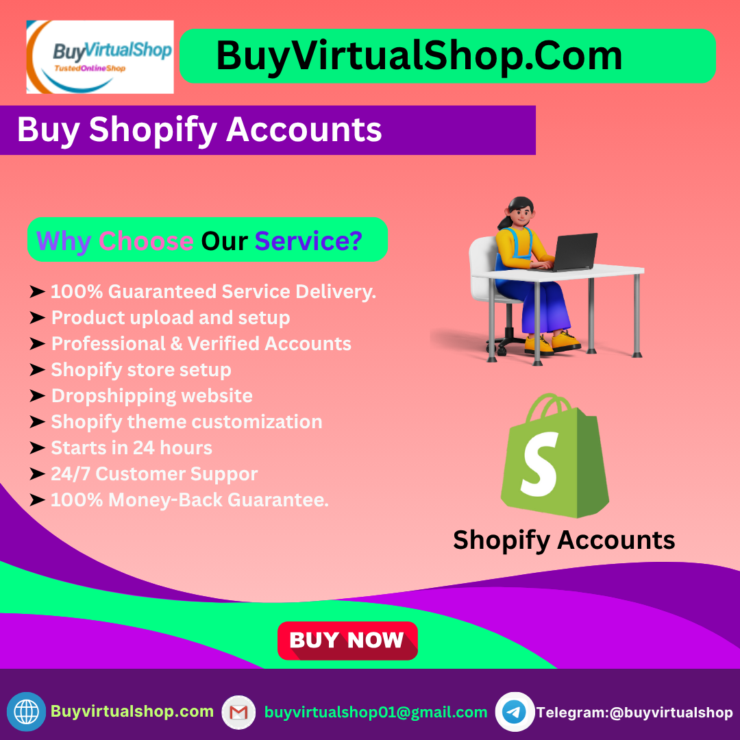 Best Sites to Buy, Shopify Accounts (PVA, High-Quality & Aged)