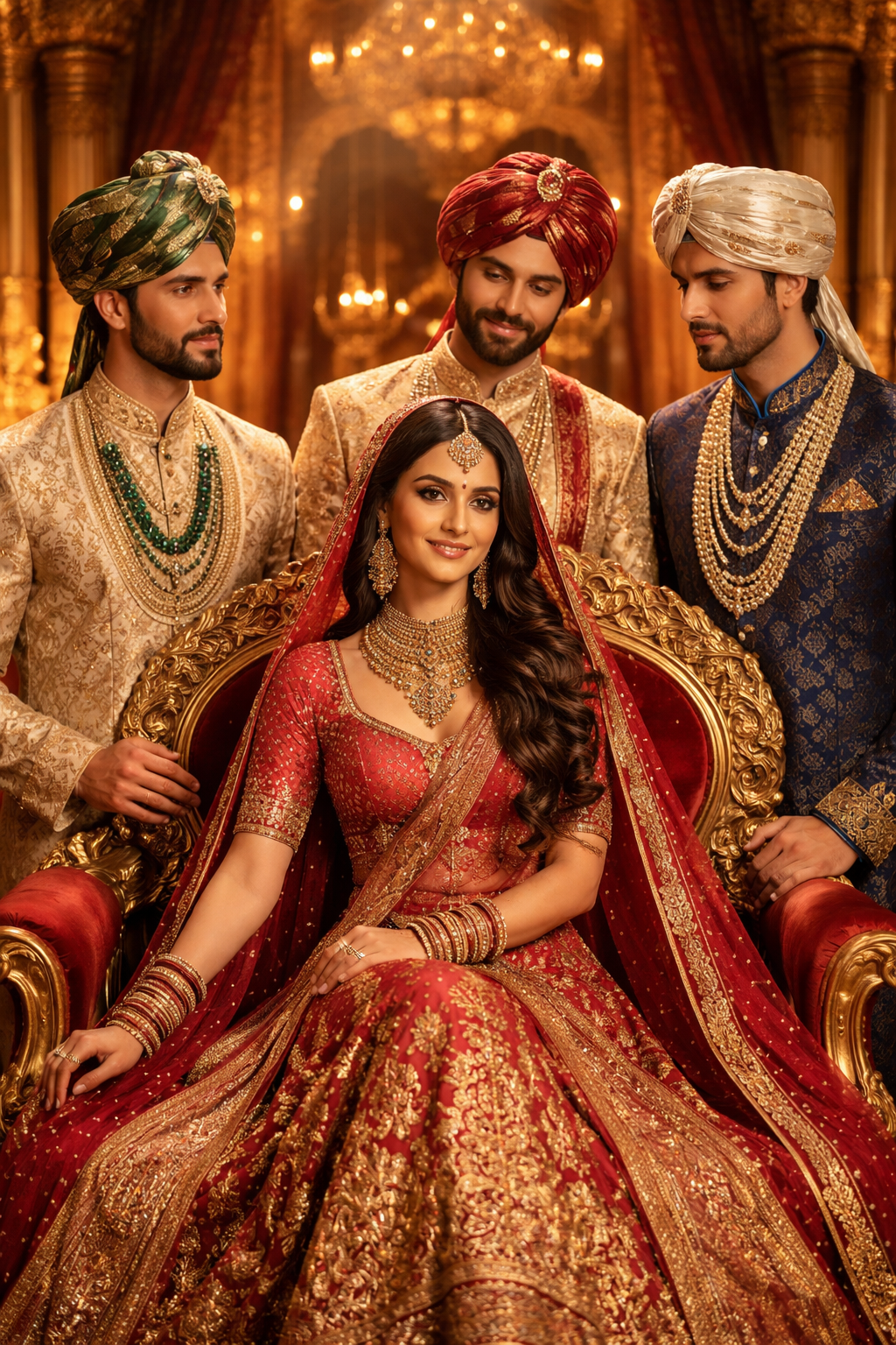 Three Husbands One Bride
