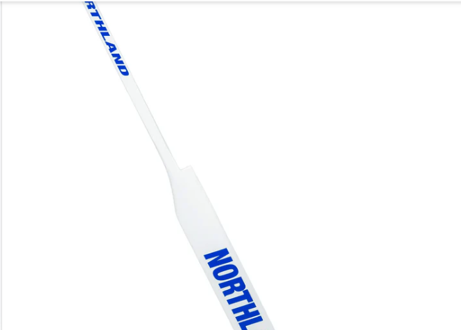 Northland White Goalie Stick – Premium Performance by Stix Hockey