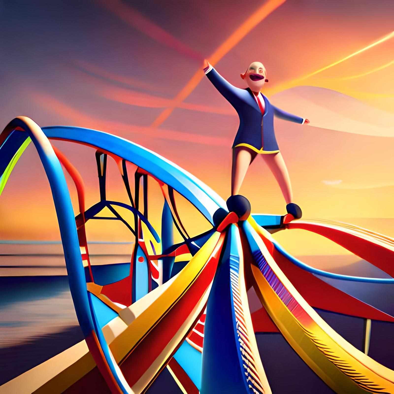 "Motu Patlu's Fun Ride on the Magical Ferris Wheel"