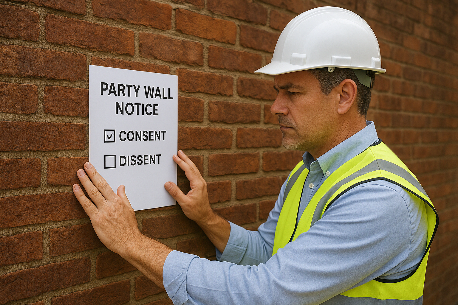 Party Wall Notice: Consent vs Dissent Explained Clearly